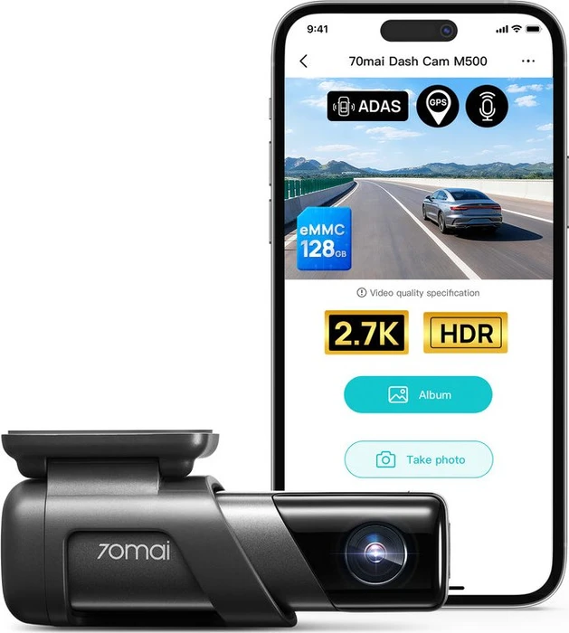 70mai Dash Cam M500 128G