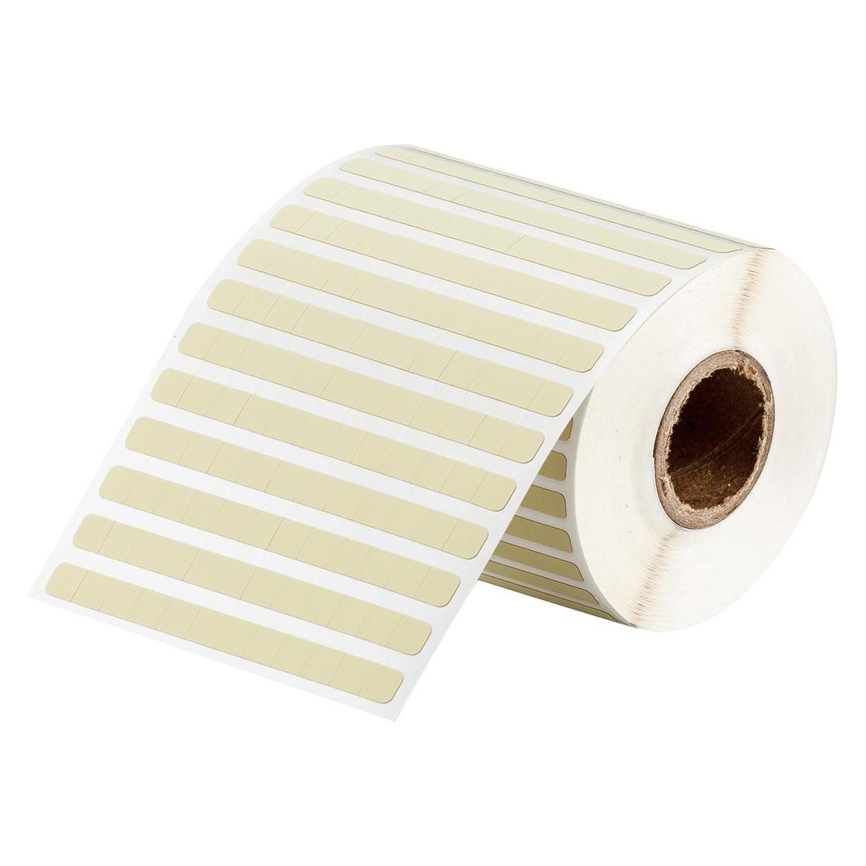 Brady BPT-11-652-2.5, Polyimid, Beige, matt, 6.35 x 6.35 mm, permanent, 15-bahnig (2500 E.) (BPT-11-652-2.5)