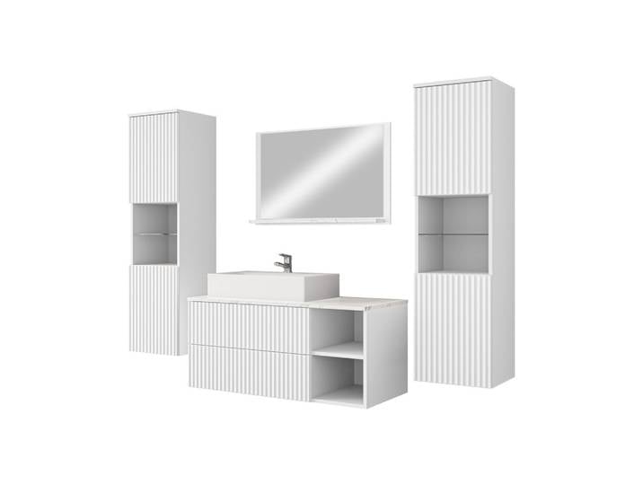 BADMÖBEL-SET Kertos Rillen III