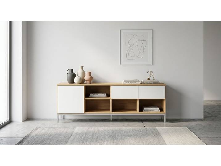 Buffet sur-mesure Hêtre Naturel huilé