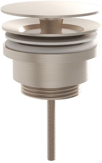VitrA Push-Open-Ventil A4514934 Nickel gebürstet, Metall