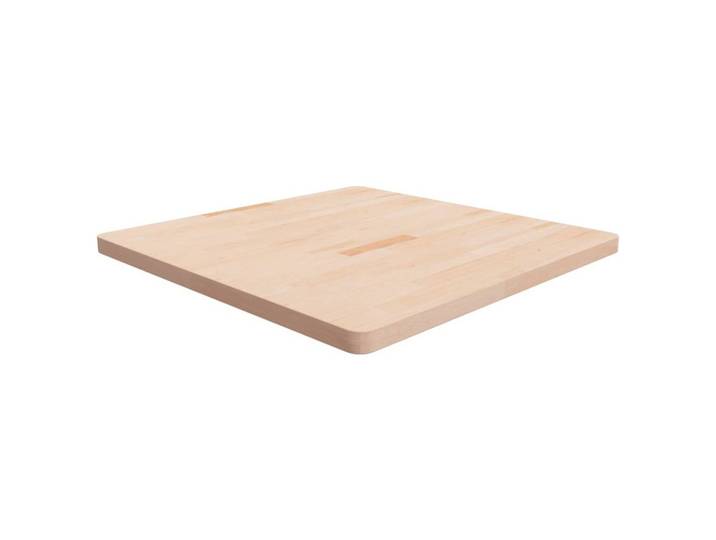 vidaXL Tischplatte, Tischplatte Quadratisch 90x90x4 cm Eichenholz Unbehandelt