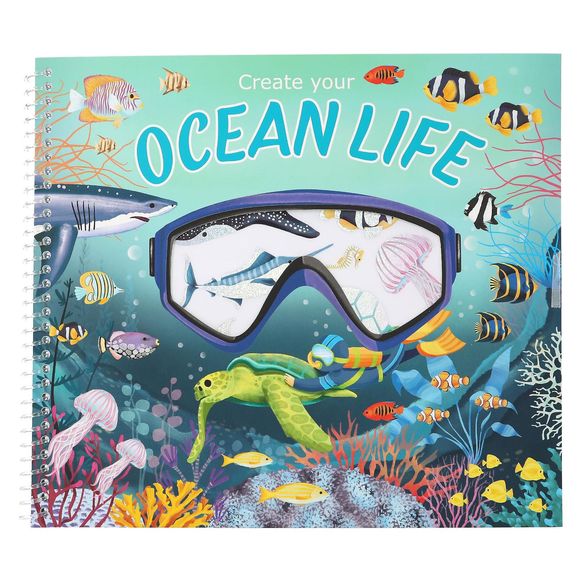 Magni DEPESCHE Stickerbuch Create your Ocean Life (0413600)