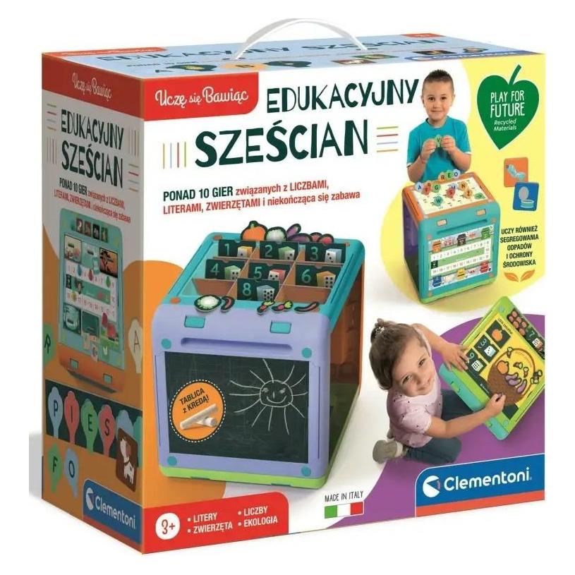 Clementoni ein Lernwürfel, den ich spielerisch lerne (Polnisch) (50695 CLEMENTONI)