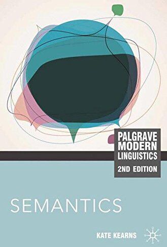 Kate Kearns - Semantics (Palgrave Modern Linguistics) - Preis vom 09.10.2026 07:28:09 h