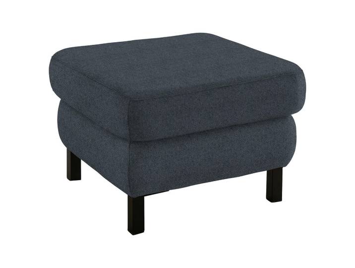 Pure Home Comfort Hocker, Anthrazit, Metall, quadratisch, 69x47x69 cm, Fußauswahl, Stoffauswahl, erweiterbar (Typenauswahl), Wohnzimmer, Hocker, Sitzhocker