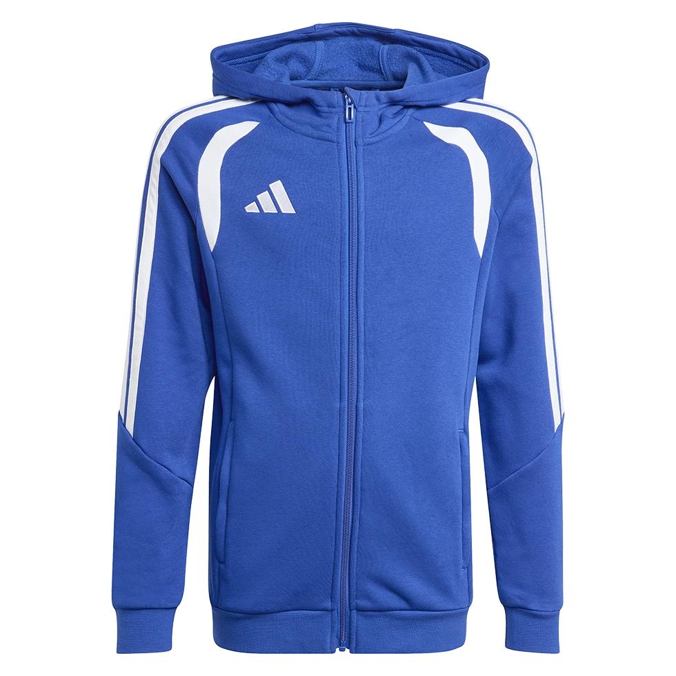 Adidas Tiro League Sweatshirt mit durchgehendem Reissverschluss für Kinder, Blau (164) (ADIKF9102_000)