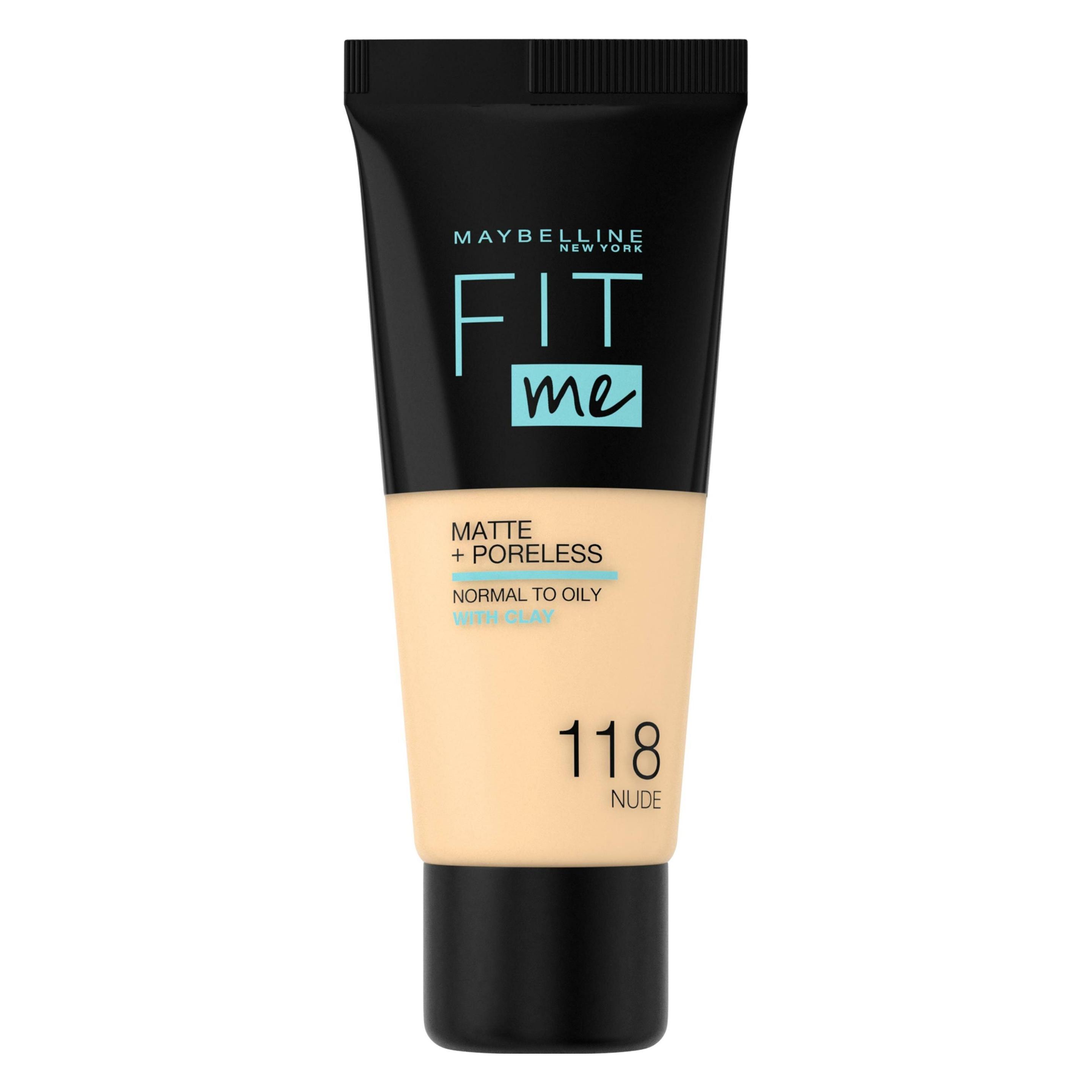 Maybelline New York Fit me! Matte&Poreless (118 Nude) (B2887904)