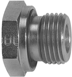 Riegler Kurze Wechselreduzierung, G 1 a., G 1/4 i., Stahl verzinkt (RED114SST)