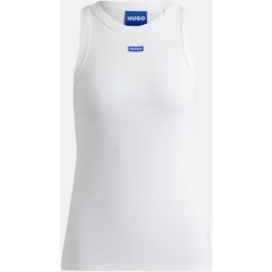 Top Easy Tank Weiß S