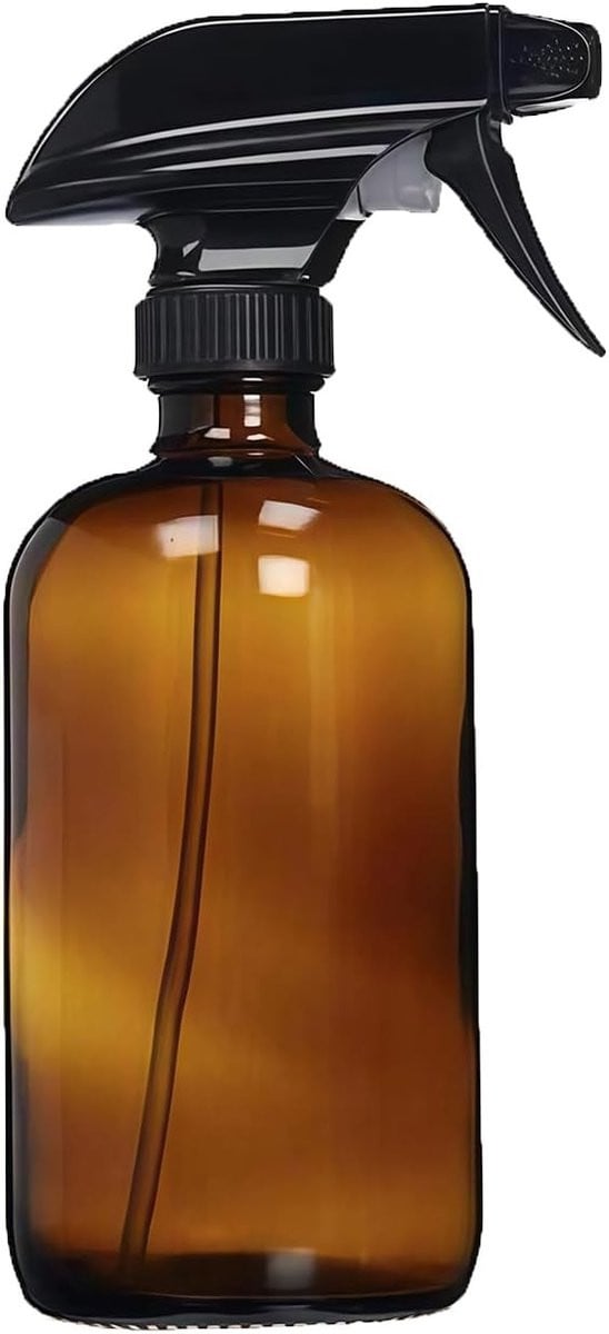 Lege Bruine Glas Sprayflessen 500ml en 400ml - Herbruikbare Flessen voor Haarverzorging en Aromatherapie met Atomizers en Stroombussen
