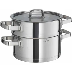 Küchenprofi Kochtopf mit Dämpfeinsatz San Remo 20cm