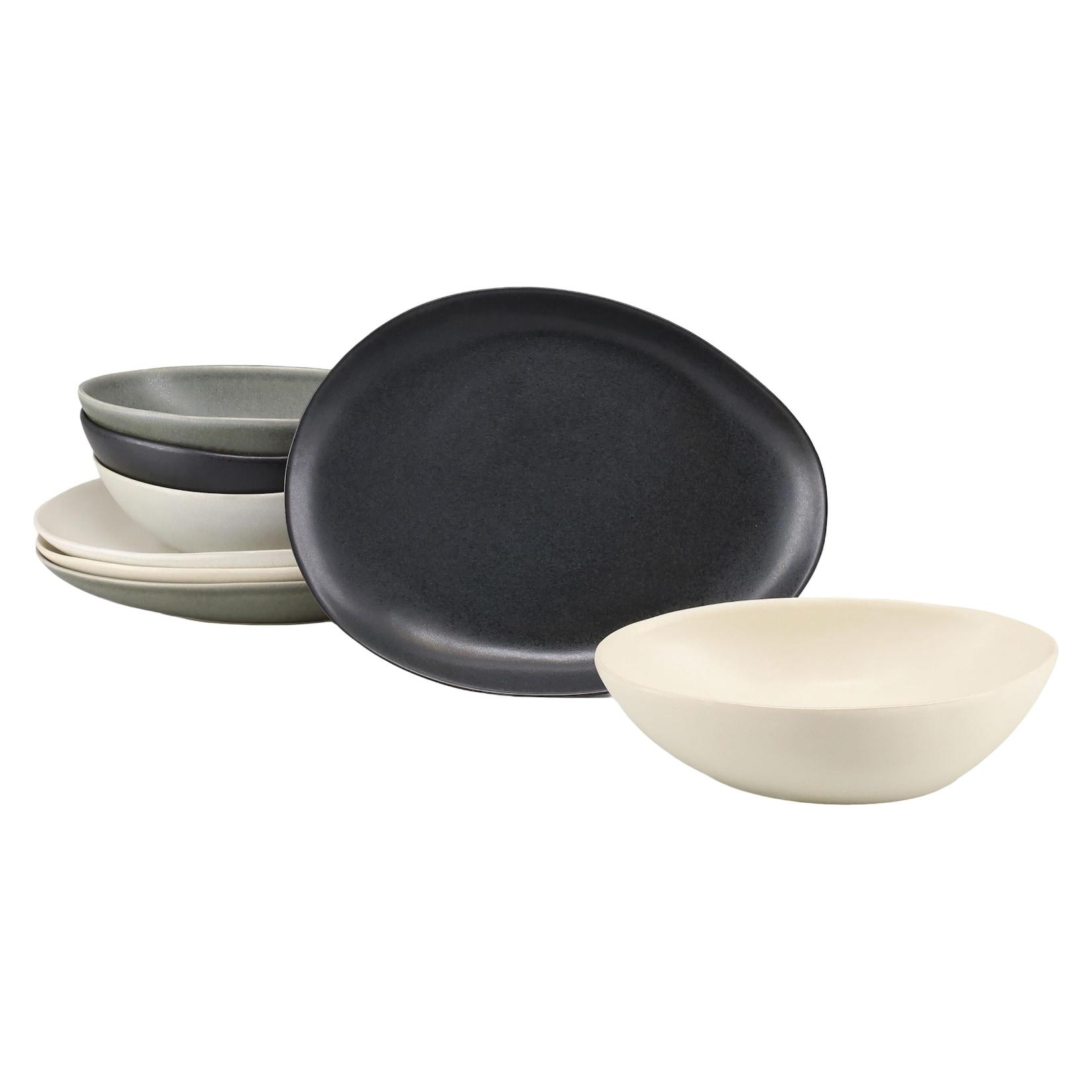CreaTable - 24743 Pietra Bunt, Tafelservice 8-tlg