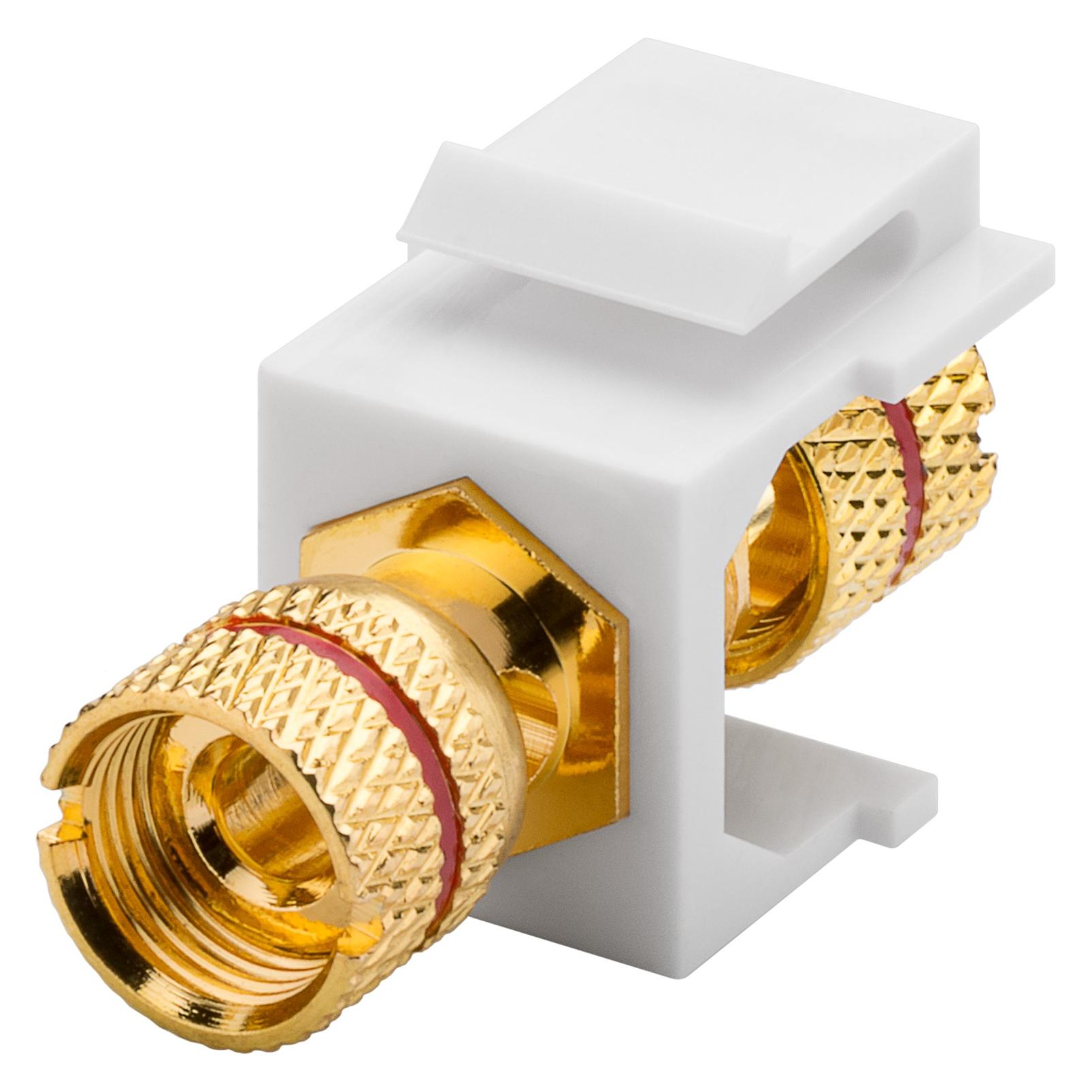 Goobay Keystone Modul Lautsprecher, Rot (79484)