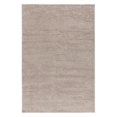 Teppich KAYOOM "Angel 325", beige, B:120cm H:20mm L:170cm, Polyester, Teppiche, Teppich, weicher Kurzflor, Wohnzimmer