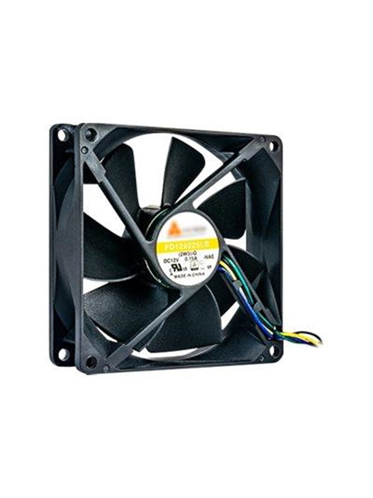 QNAP 92X92X25MM FAN 12V 4PIN - Gehäuselüfter - 92mm - Schwarz