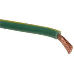RS PRO, Kabelleitung, BK PVC Switchgear 4.0 Grn/Yellow Cable (25 m)