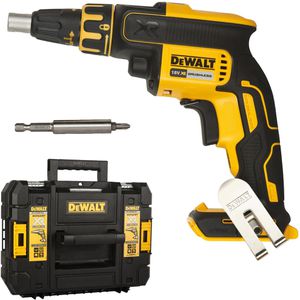 DeWalt Trockenbauschrauber DCF620NT-XJ, Akku, 18 V, mit PH2 Bit, Bithalter, Tiefenanschlag und Koffer
