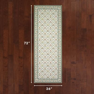 Laura Ashley Imagine Printed Chenille Washable Rugs