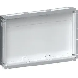 Hager FWU33L Mauerkasten 108PLE, leer, o.BR und Tür, SKII, Nischenmaße 507x815x115mm