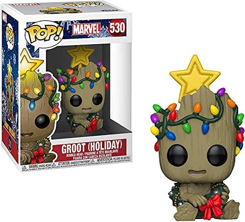 Funko Pop! Bobble Marvel Guardians of the Galaxy Groot Vinyl Collectible Figuur