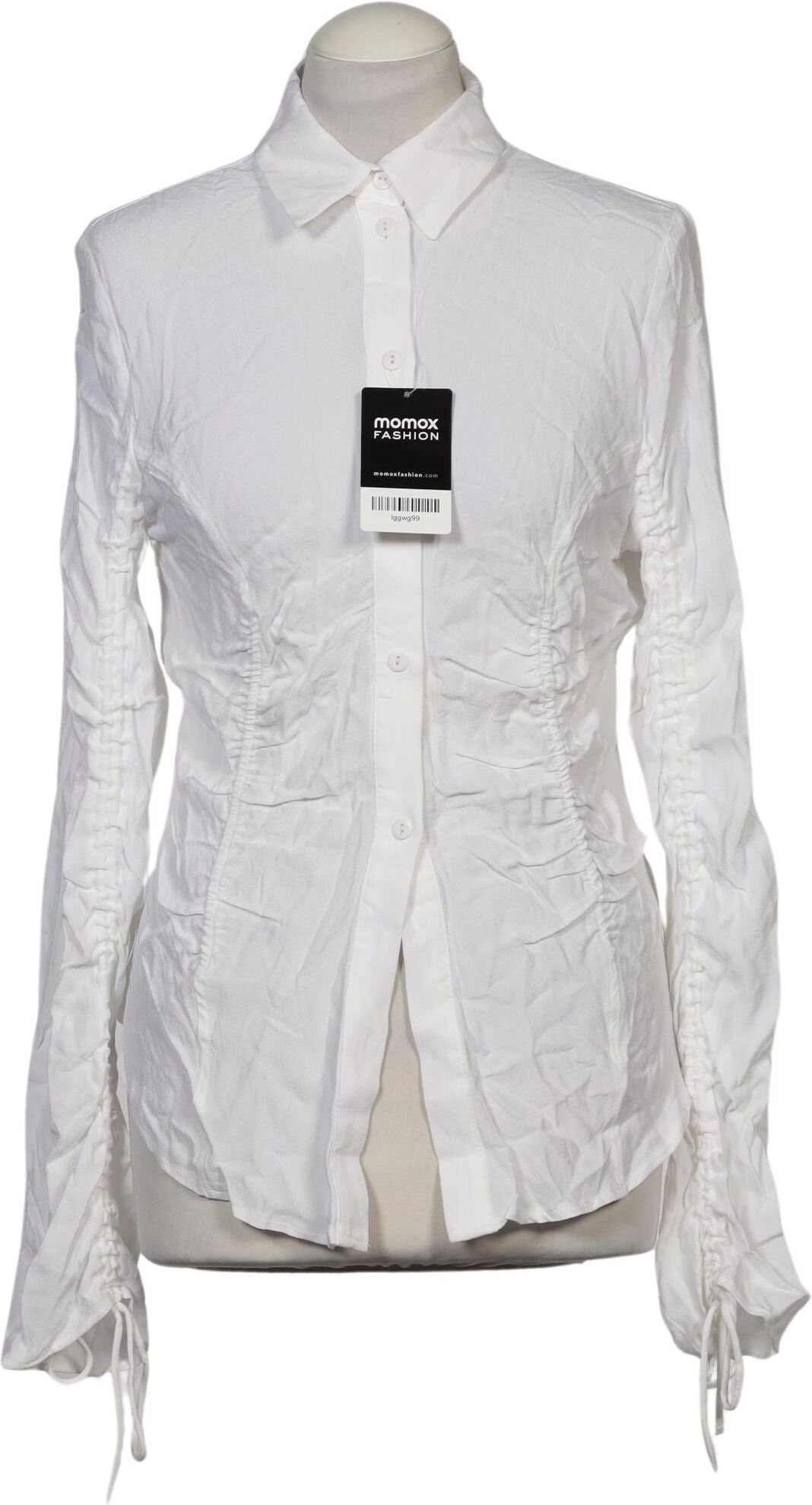 Weekday Damen Bluse, Weiß, Gr. M, Viskose - Second Hand
