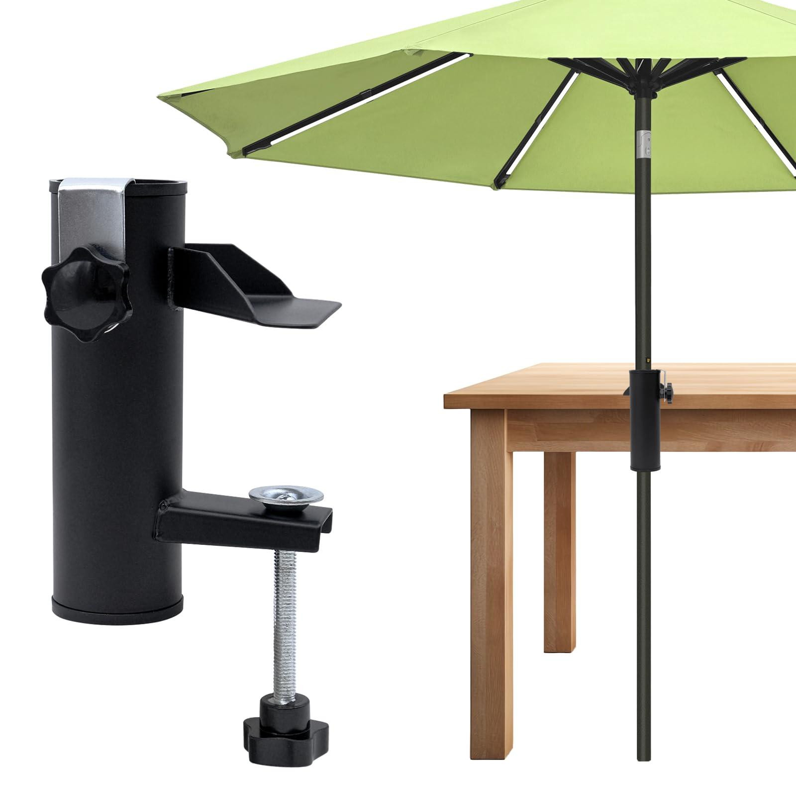 Selius parasolstandaard voor balkon met vaste clip