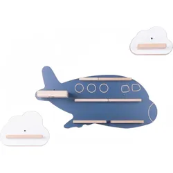 VCM, Kinderregal, Regal Flugzeug Wolken Toniebox Tonies