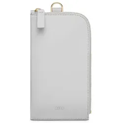 Audi Smartphone Etui Leder Damen grau 3152400300