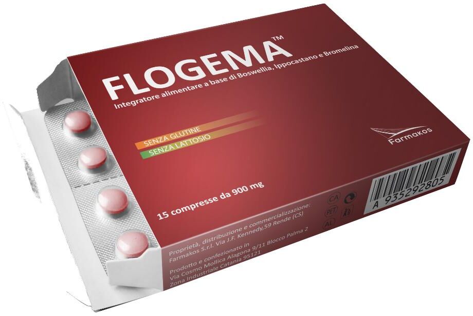 FARMAKOS Srl FLOGEMA 15CPR 900MG