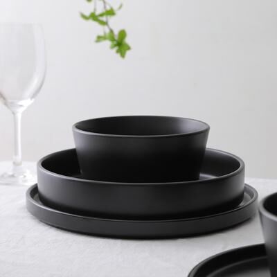 Stone Lain Celina Stoneware Dinnerware Set, Dinner Bowl and Pasta Bowl