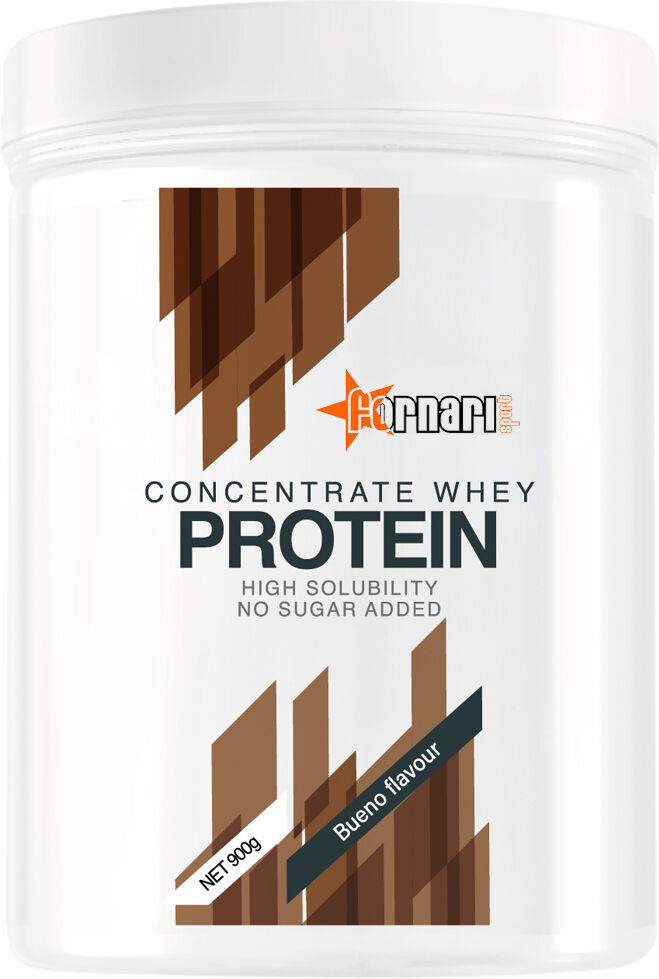 fornari sport concentrate whey protein 900 gr bueno