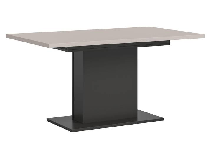 Esstisch Motion ausziehbar Säule grau / Kaschmir 150(190)x90