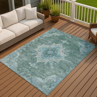 Addison Rugs Machine Washable Indoor/ Outdoor Traditional Tabriz Chantille Rug