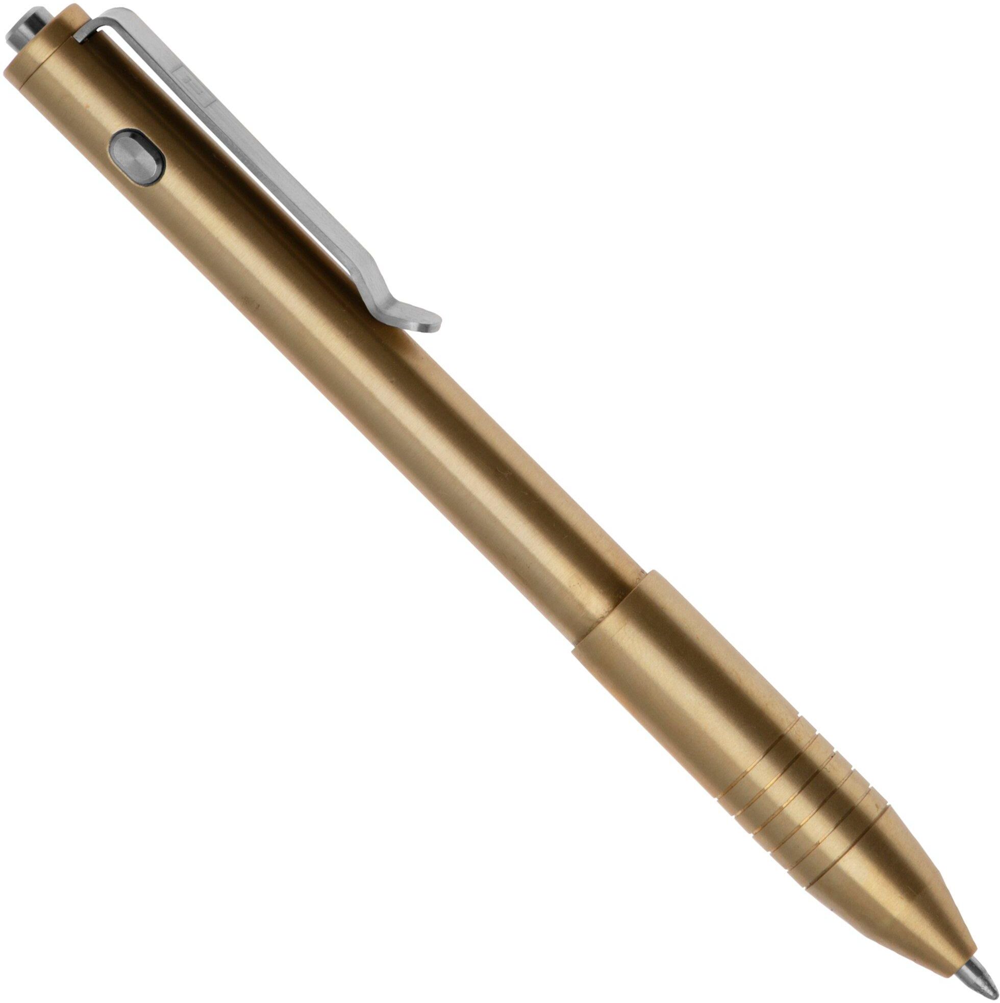 Długopis Big Idea Design Dual Side Click Pen DSC-BS Brass, codziennego użytku, automatyczna regulacja