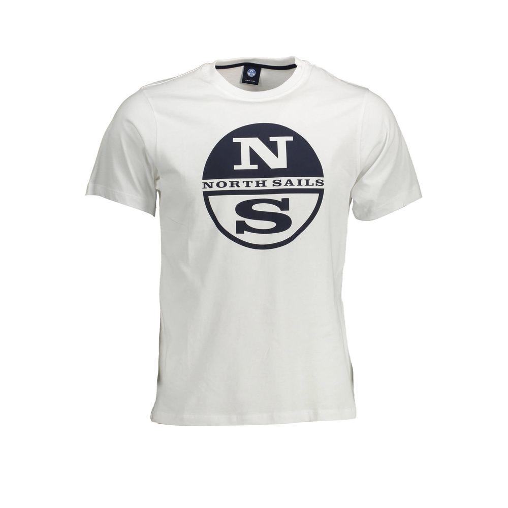 Kompas Logo T-shirt Korte Mouw Ronde Hals