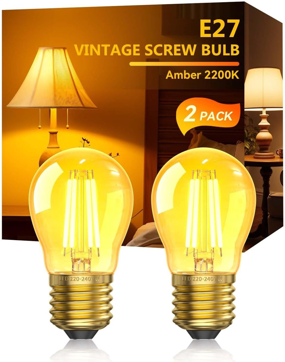 Merkloze Vintage LED Lamp E27 2,5 W