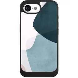 Nivocase Hülle für Apple iPhone 17e Handyhülle NIVOcore Case Schwarz Boho Malerei Muster, Smartphone Hülle, Schwarz