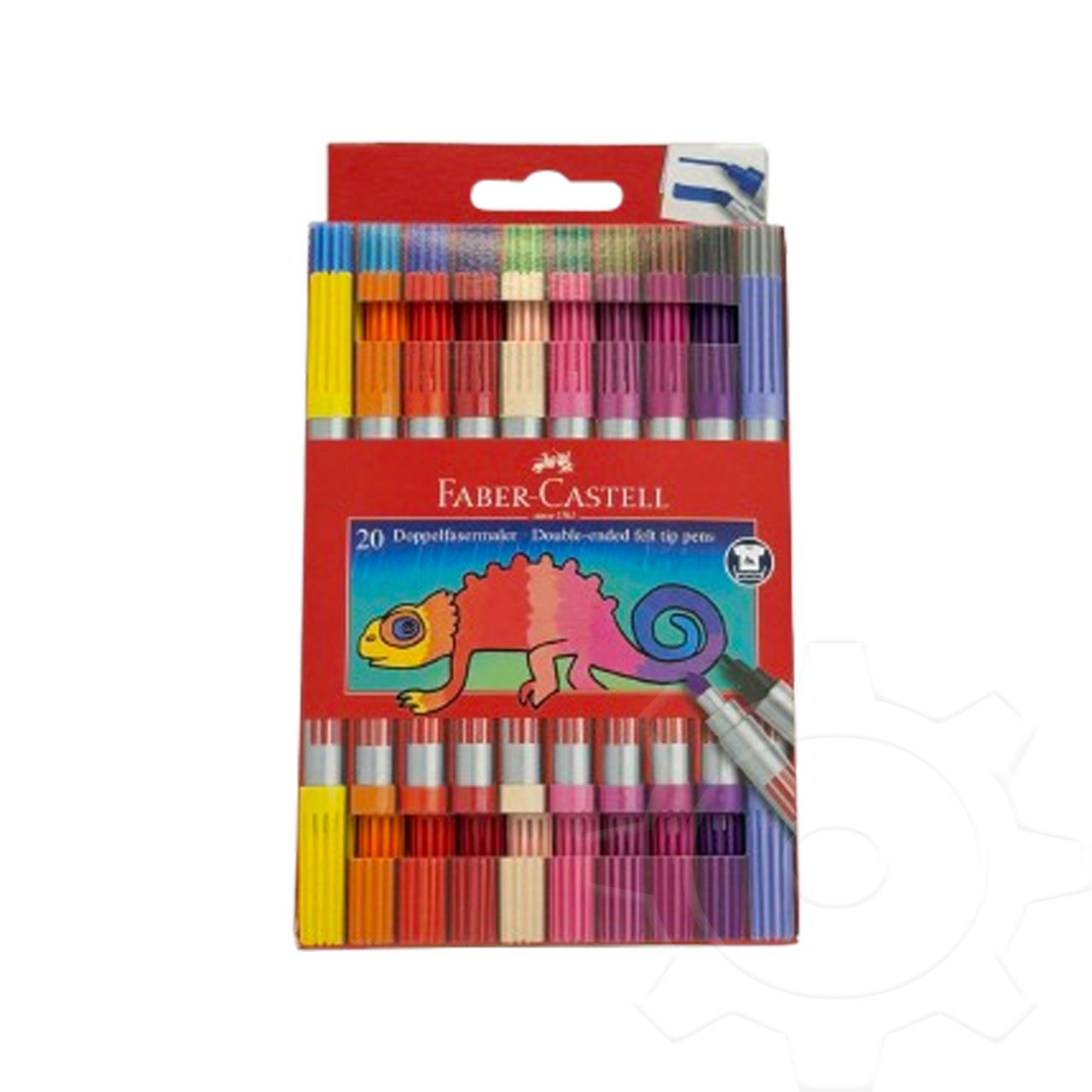 Faber-Castell Castell Doppelfasermaler 20er Etui