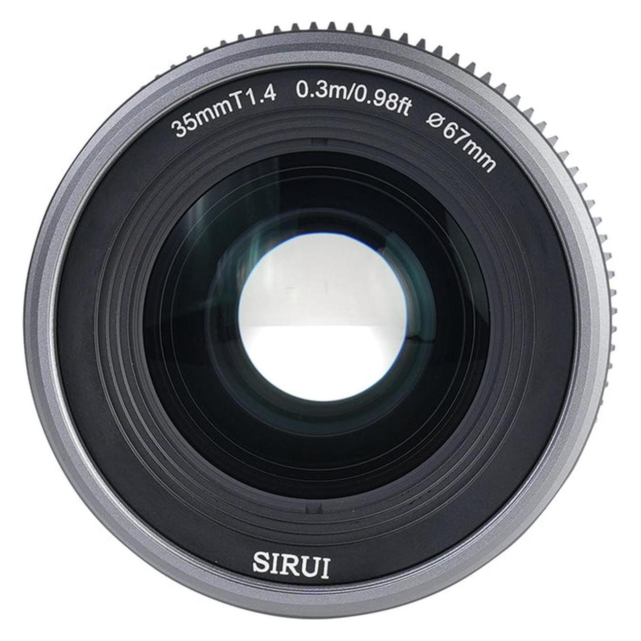 Sirui VP-1-35G VISION PRIME T1.4 Vollformat Cine Lens 35mm grau (Vollformat) (11-03-02-000025)