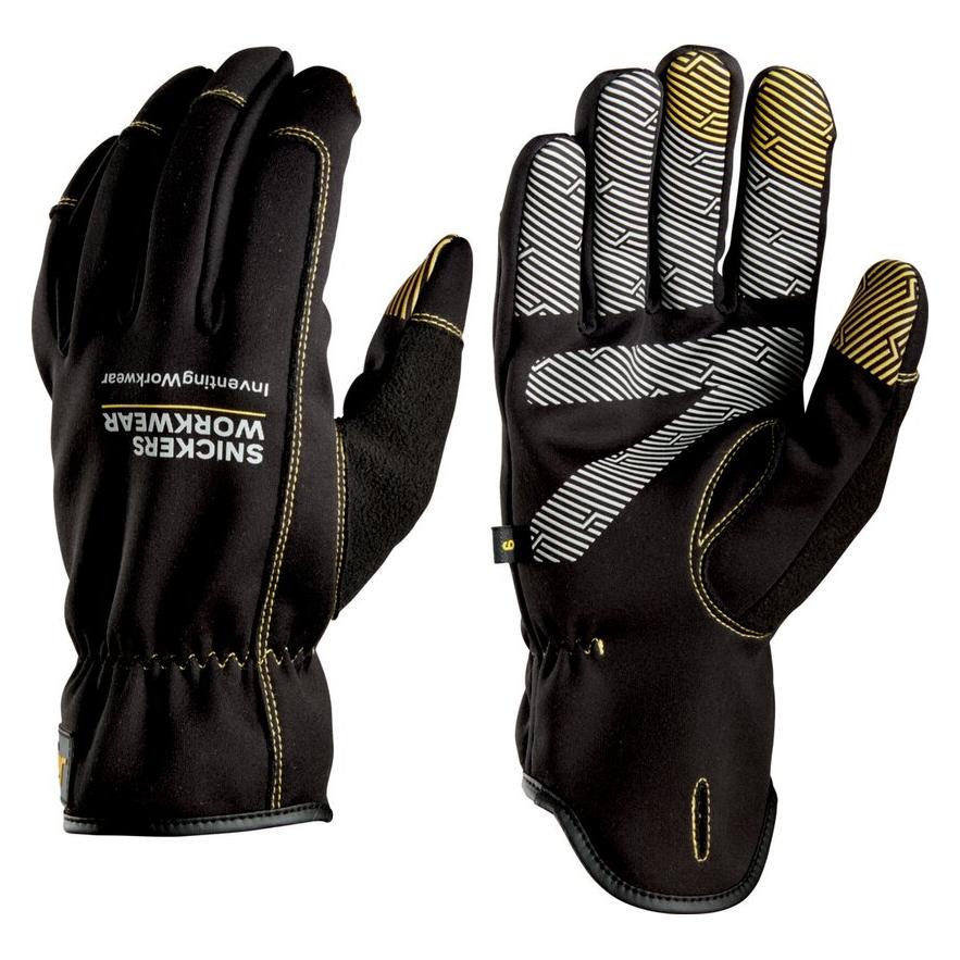 Snickers Workwear Handschuhe FlexDRY WETTER 9562 (9, L) (95620400009)