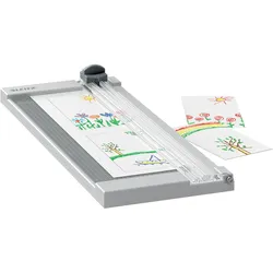 Leitz Precision Home (8 Blätter, A4), Schneidemaschine, Grau