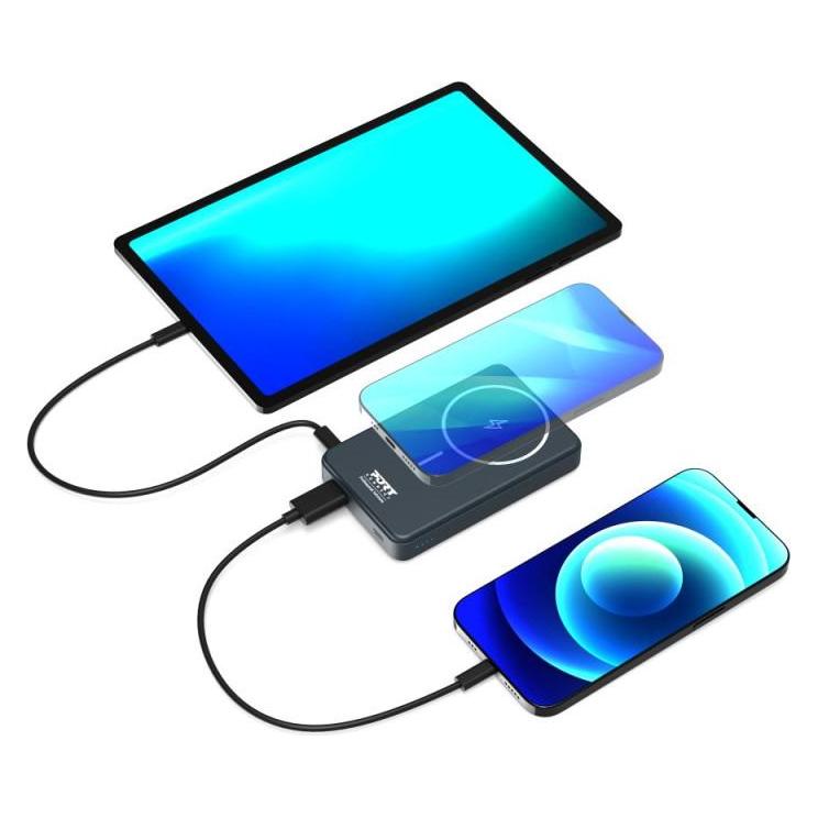 Port Designs Port POWERBANK 10 000 mAh Wireless Qi2 (10000 mAh, 15 W, 37 Wh) (907005)