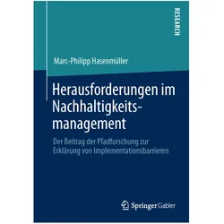 Herausforderungen im Nachhaltigkeitsmanagement, Fachbücher von Marc-Philipp Hasenmüller