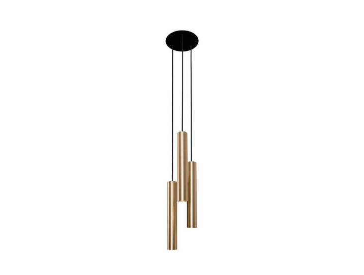 Vide hanglamp Eye zwart met goud Lyora - 8915