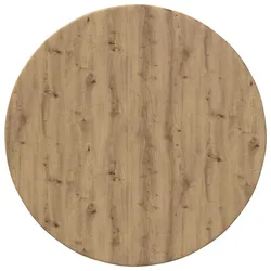 vidaXL Tischplatte Eiche handwerklich 50 x 50 x 1.5 cm Holzwerkstoff