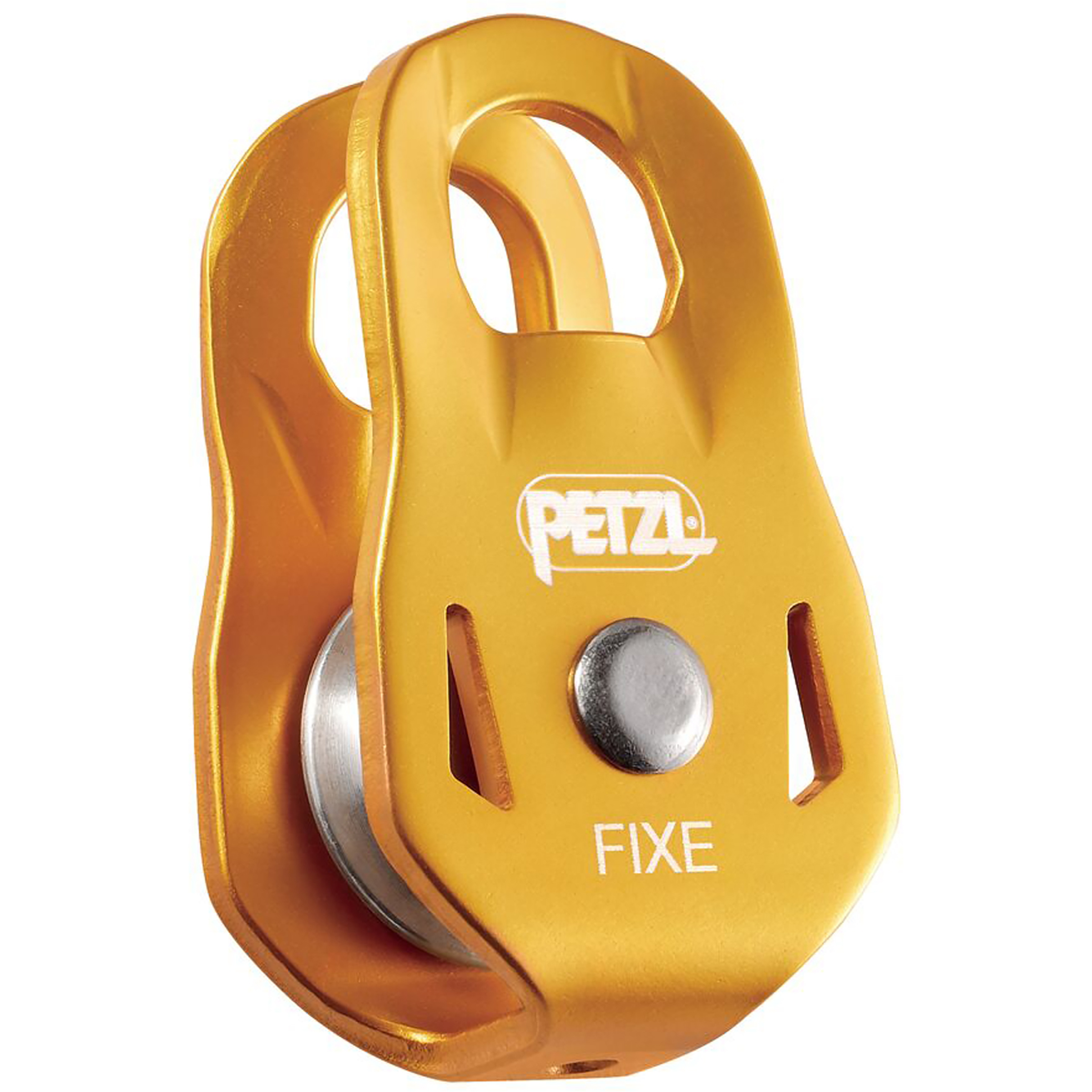 Petzl Fixe Seilrolle Seilrollen gelb Alpinklettern