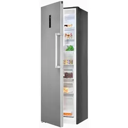 Exquisit Gefrierschrank 274 l freistehend No Frost elektronisch Inoxlook GS295-NF-H-040C inoxlook