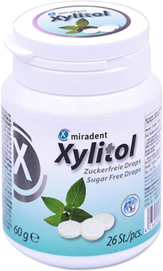 Miradent Xylitol Drops Mint Dose 60g