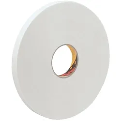 3M PE-Schaumstoff-Klebeband mit Acrylat-Klebstoff 9539, Weiß, 9 mm x 66 m, 0,8 mm